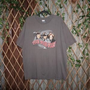XL - Vintage /Y2K the Three Stooges movie promo 00s  t-shirt